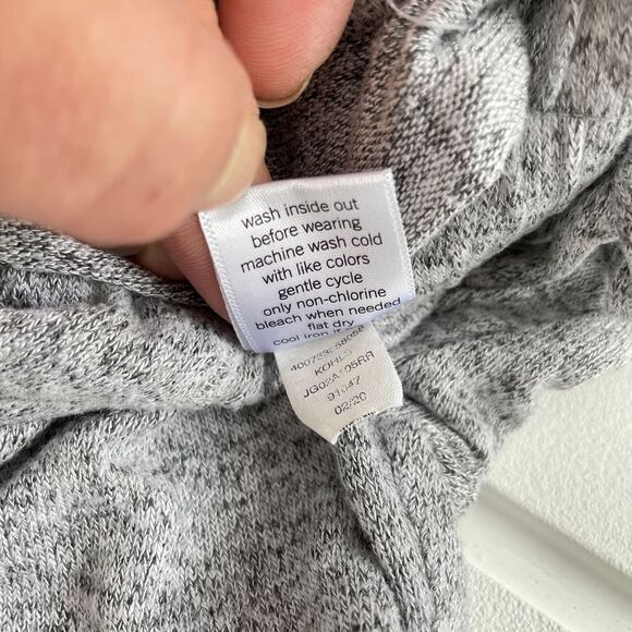 So Life Lounge Women's Gray Drawstring Elastic Waist Shorts Size Small - Picture 5 of 6